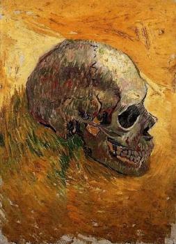 Vincent Van Gogh : Skull